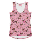Deck The Dachshund Tank Top