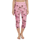 Deck The Dachshund Yoga Capris