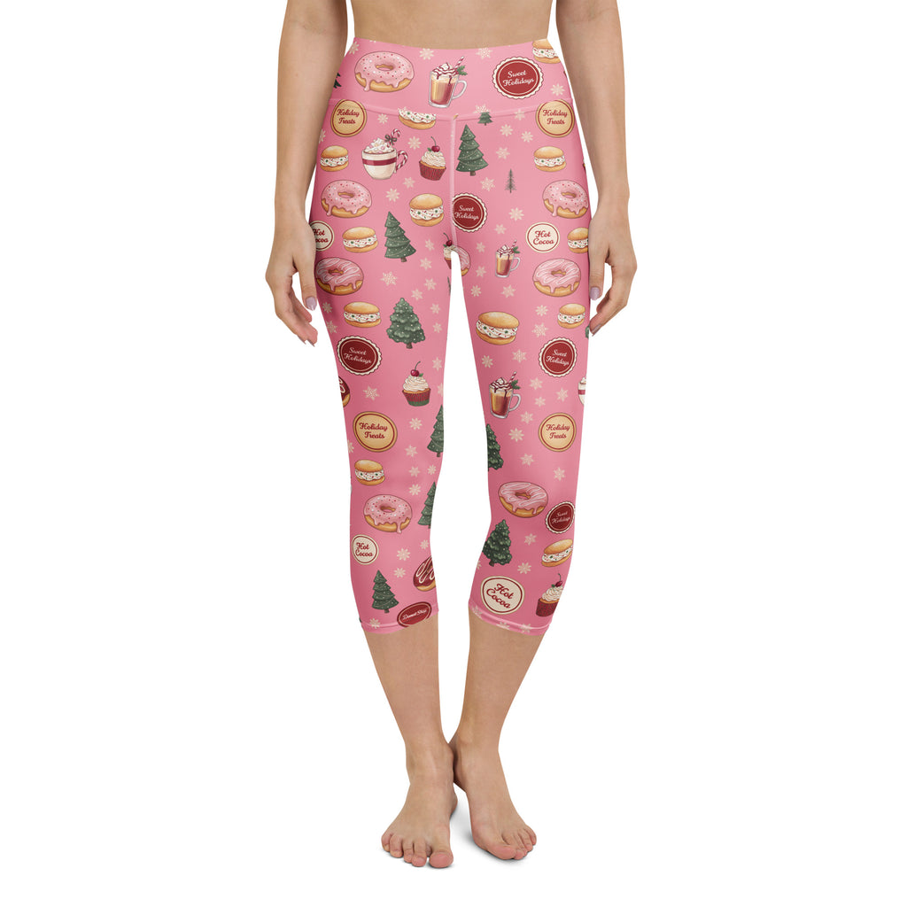 Christmas Sweet Treats Yoga Capris