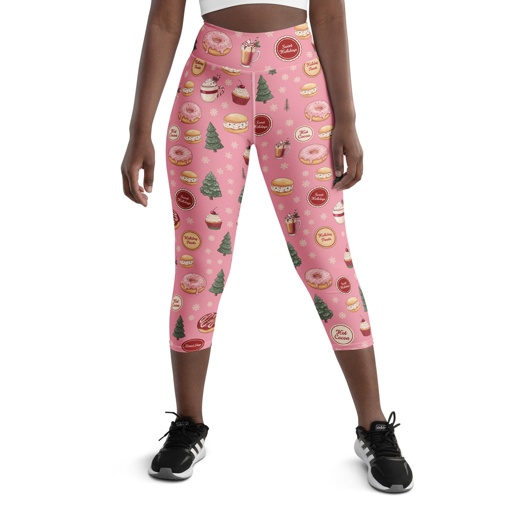 Christmas Sweet Treats Yoga Capris