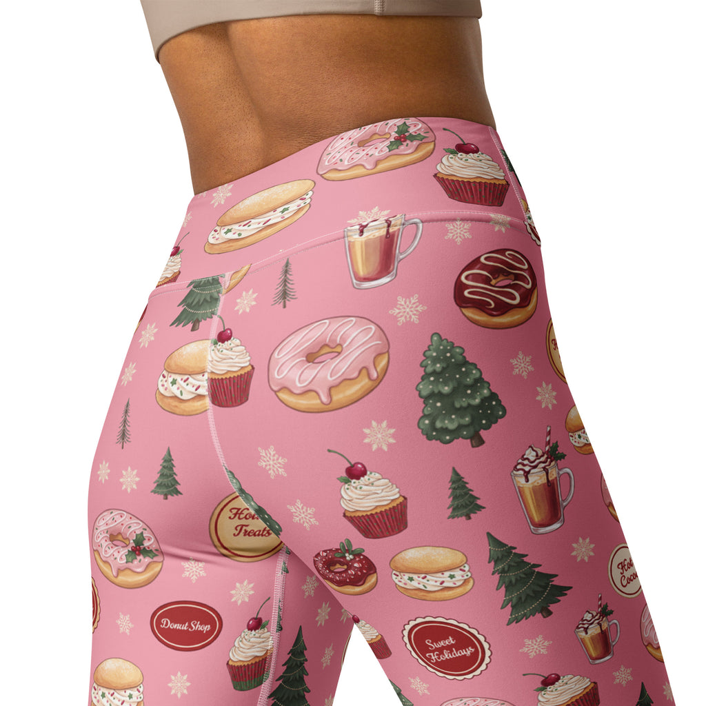 Christmas Sweet Treats Yoga Leggings