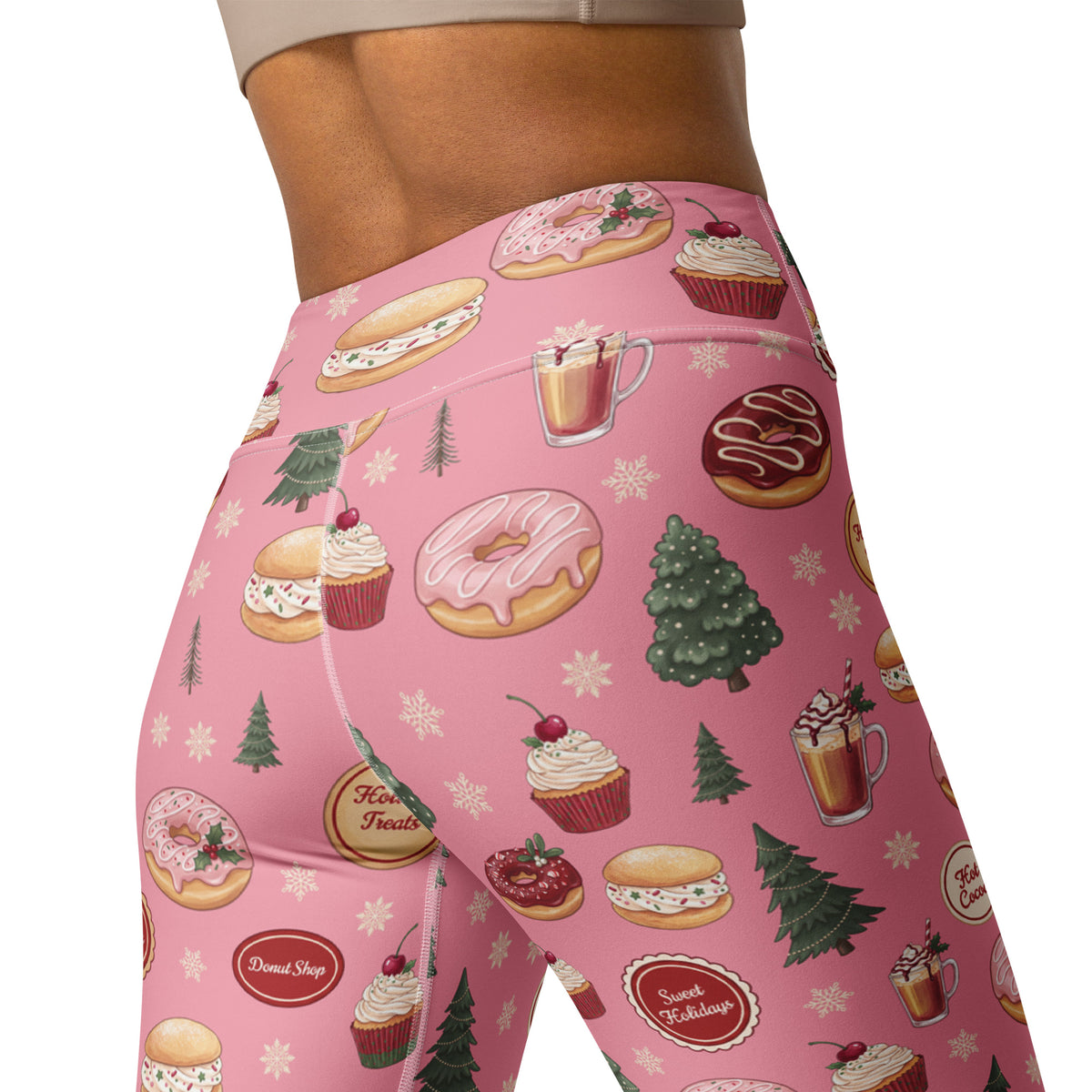 Christmas Sweet Treats Yoga Leggings