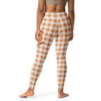 Pumpkin Pie Gingham Yoga Leggings