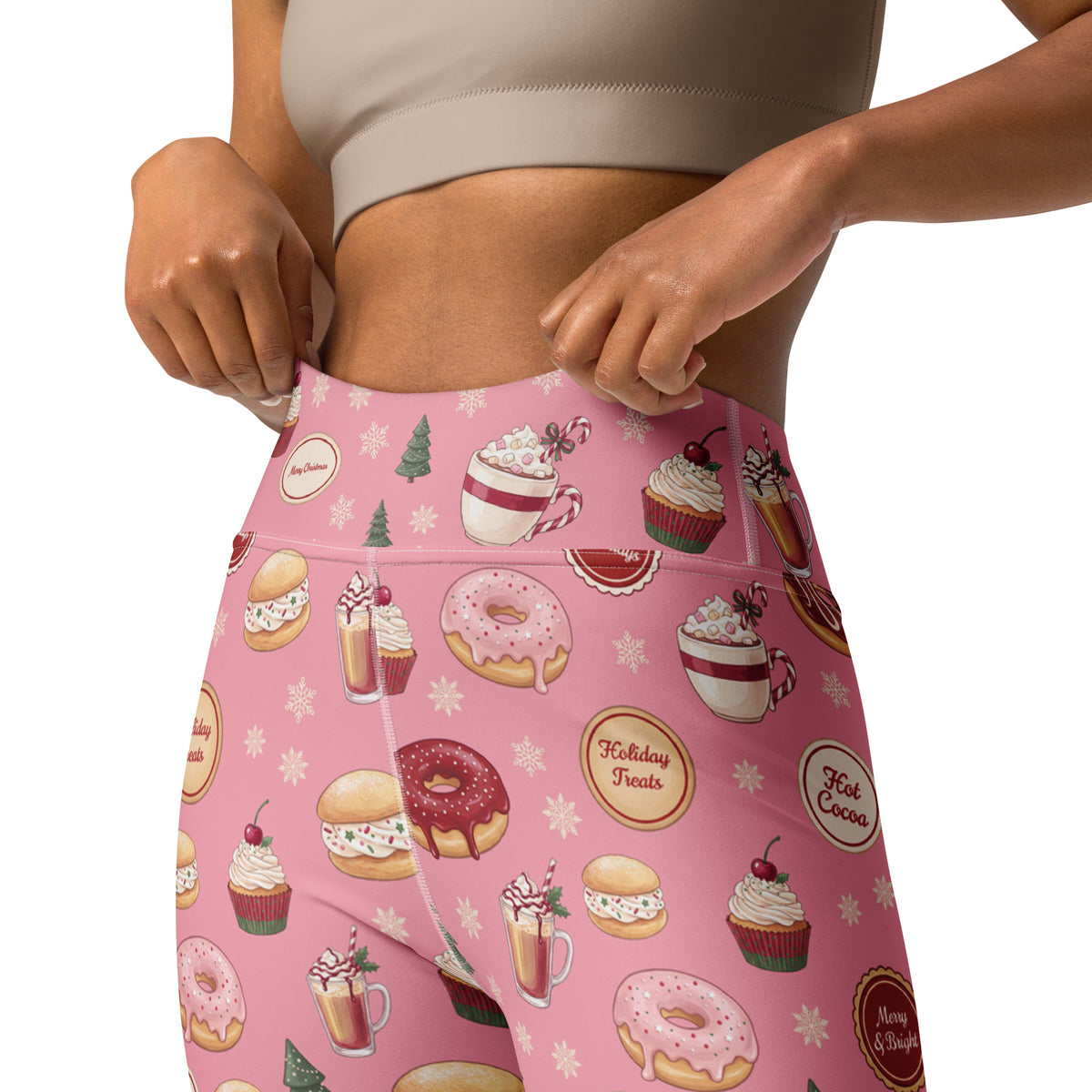 Christmas Sweet Treats Yoga Leggings