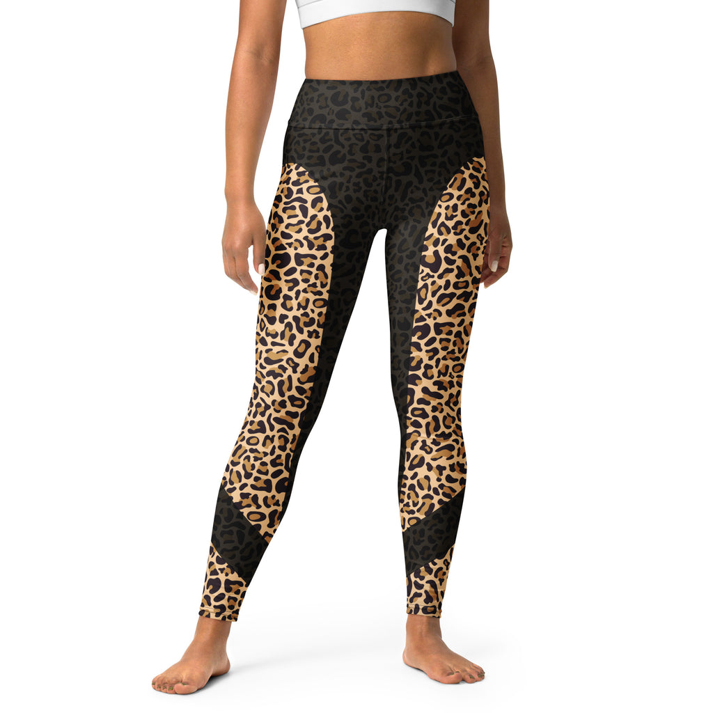 Fierce Leopard Yoga Leggings
