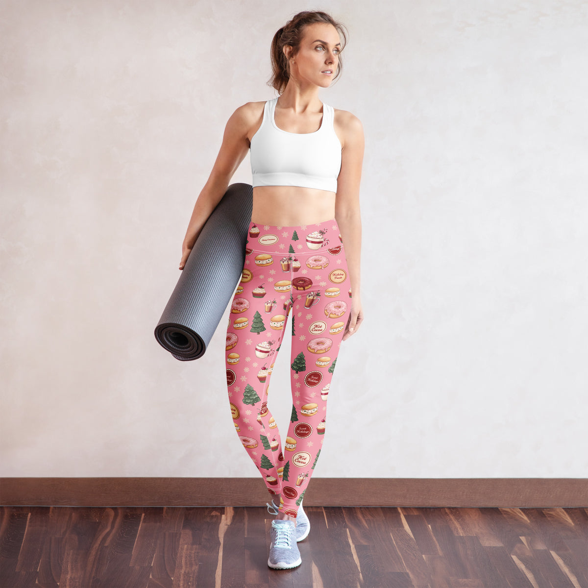 Christmas Sweet Treats Yoga Leggings