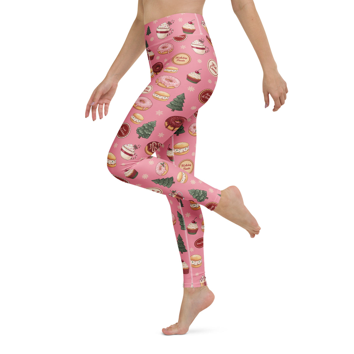 Christmas Sweet Treats Yoga Leggings