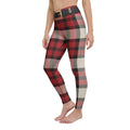 Santa's Tartan Yoga Leggings