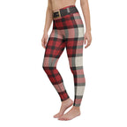Santa's Tartan Yoga Leggings