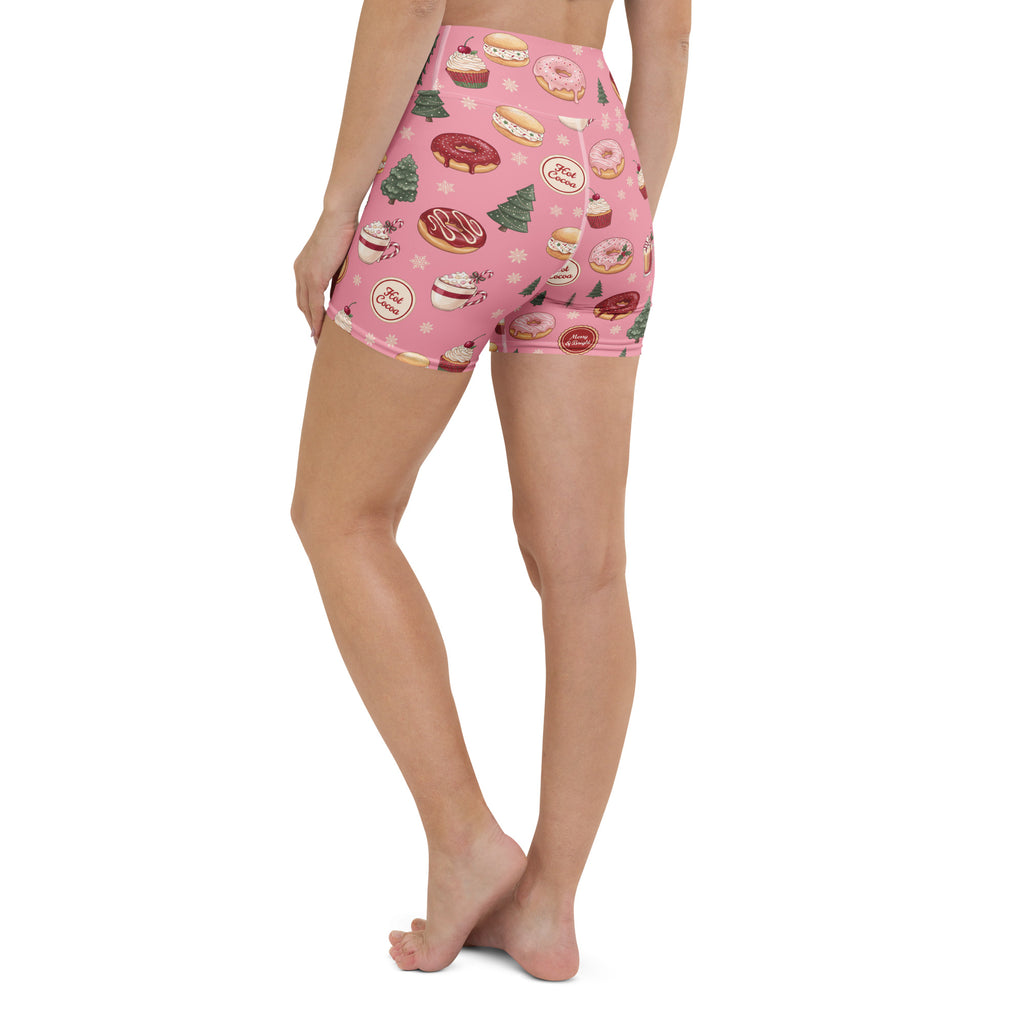 Christmas Sweet Treats Yoga Shorts