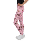 Deck The Dachshund Youth Leggings