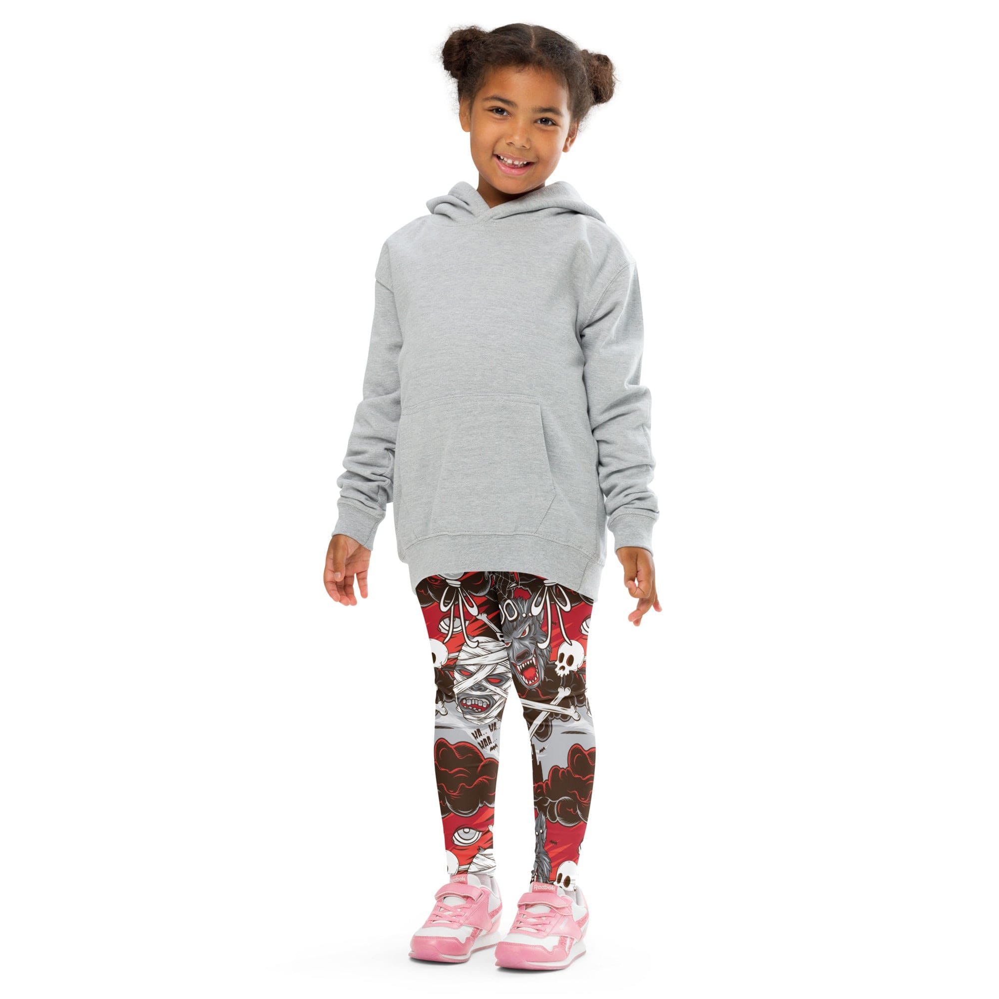 All the Horrors of Halloween Kid's Leggings