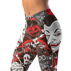All the Horrors of Halloween Leggings