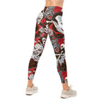 All the Horrors of Halloween Leggings