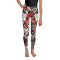 All the Horrors of Halloween Youth Leggings