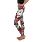 All the Horrors of Halloween Youth Leggings