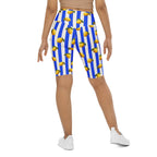 Amalfi Lemon Biker Shorts