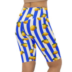 Amalfi Lemon Biker Shorts