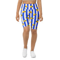Amalfi Lemon Biker Shorts