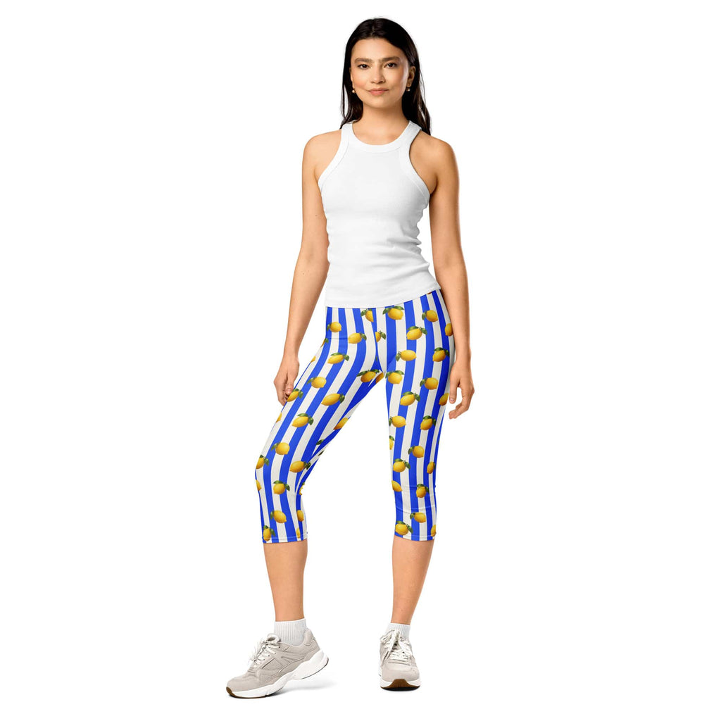 Amalfi Lemon Capris