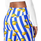 Amalfi Lemon Flare Leggings