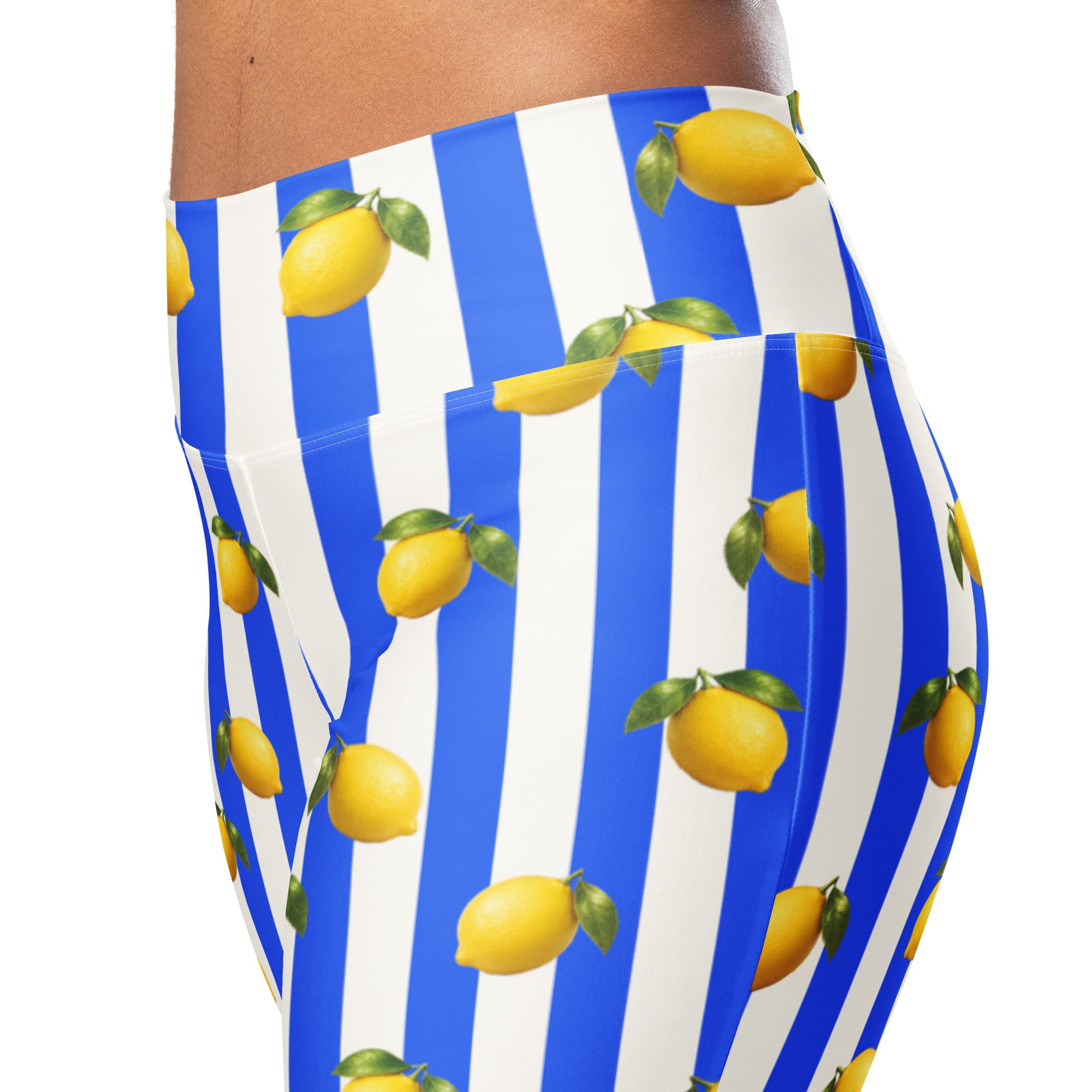 Amalfi Lemon Flare Leggings