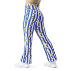 Amalfi Lemon Flare Leggings