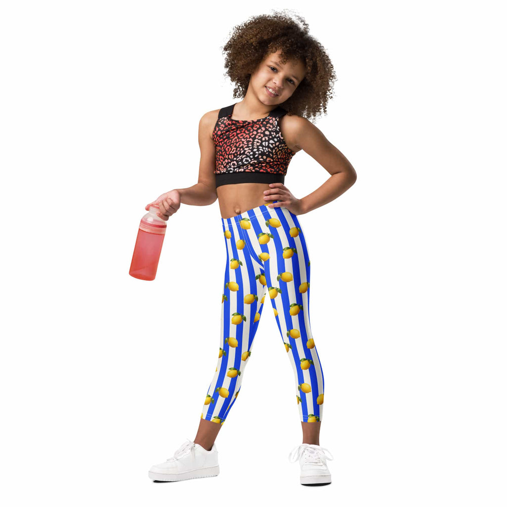 Amalfi Lemon Kid's Leggings