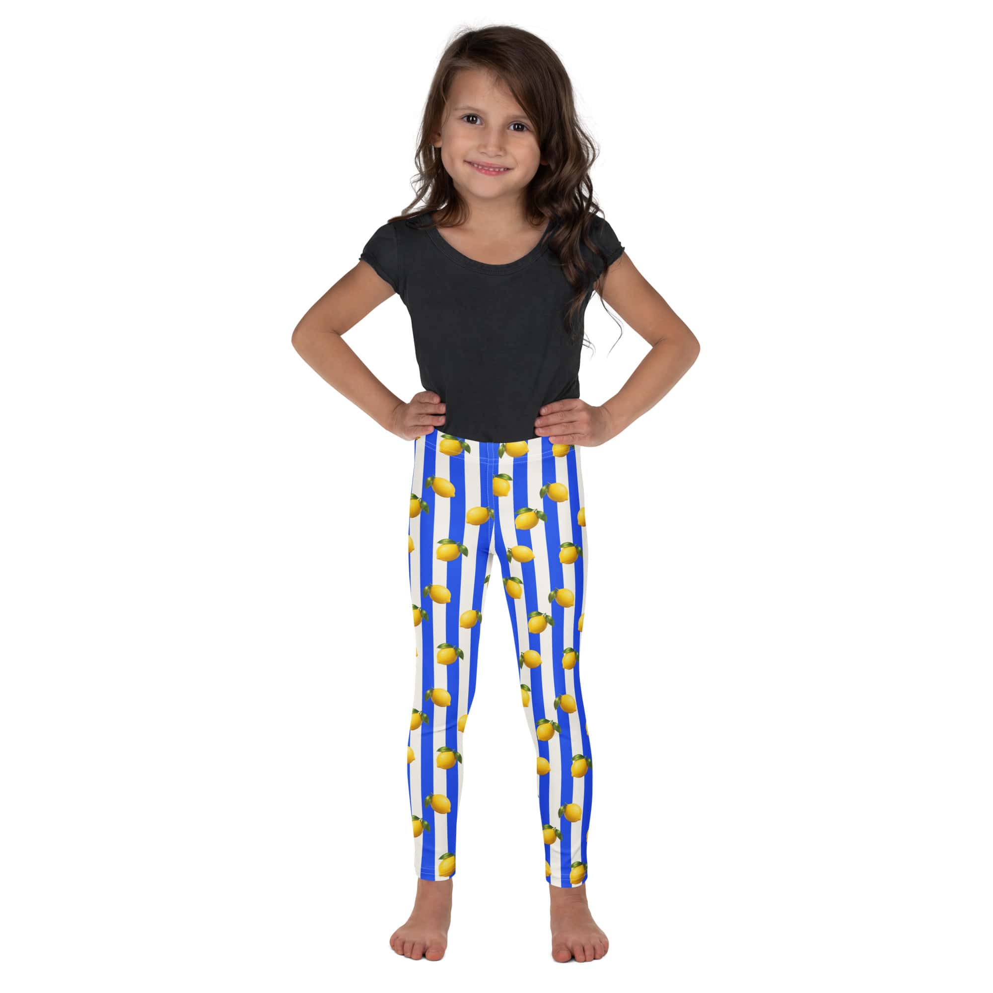 Amalfi Lemon Kid's Leggings