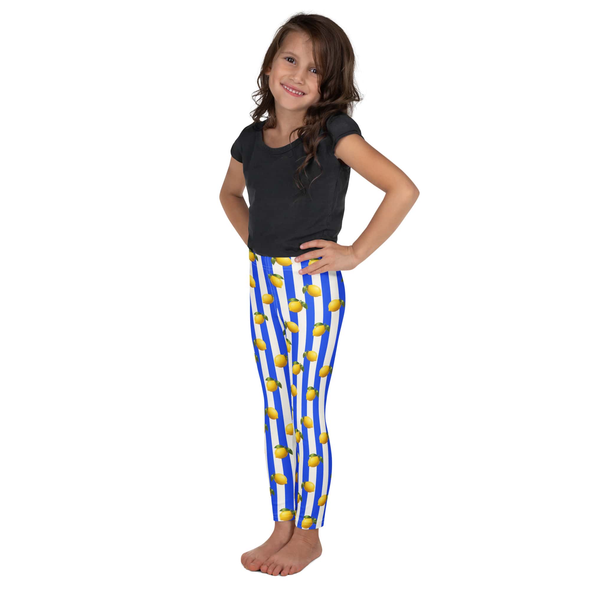Amalfi Lemon Kid's Leggings