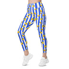 Amalfi Lemon Leggings With Pockets