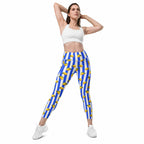 Amalfi Lemon Leggings With Pockets