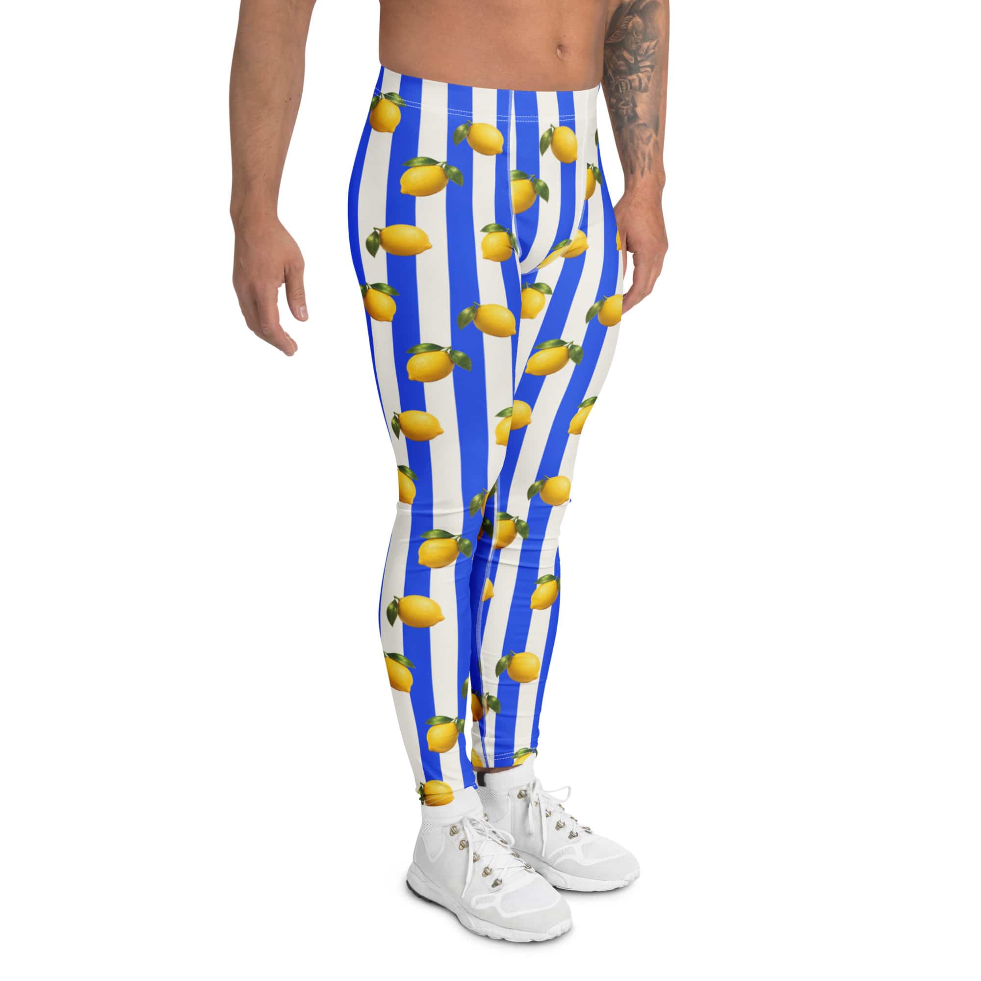 Amalfi Lemon Men's Leggings