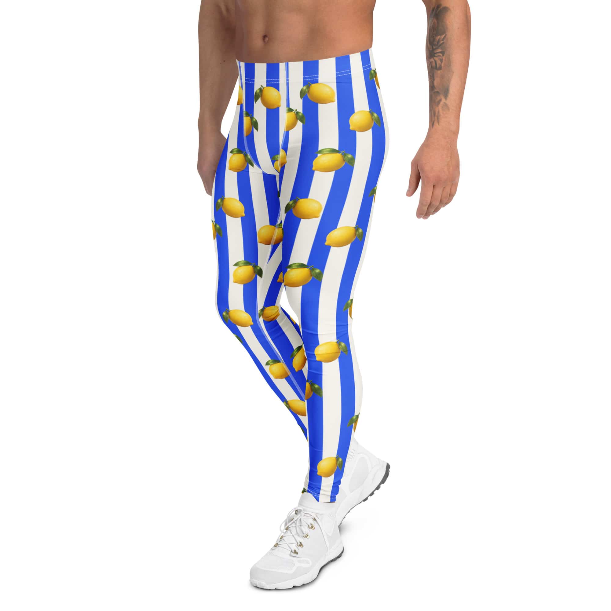 Amalfi Lemon Men's Leggings