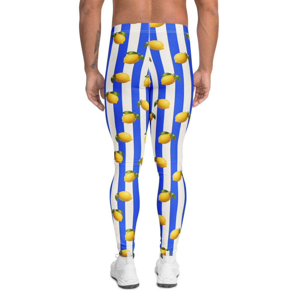 Amalfi Lemon Men's Leggings