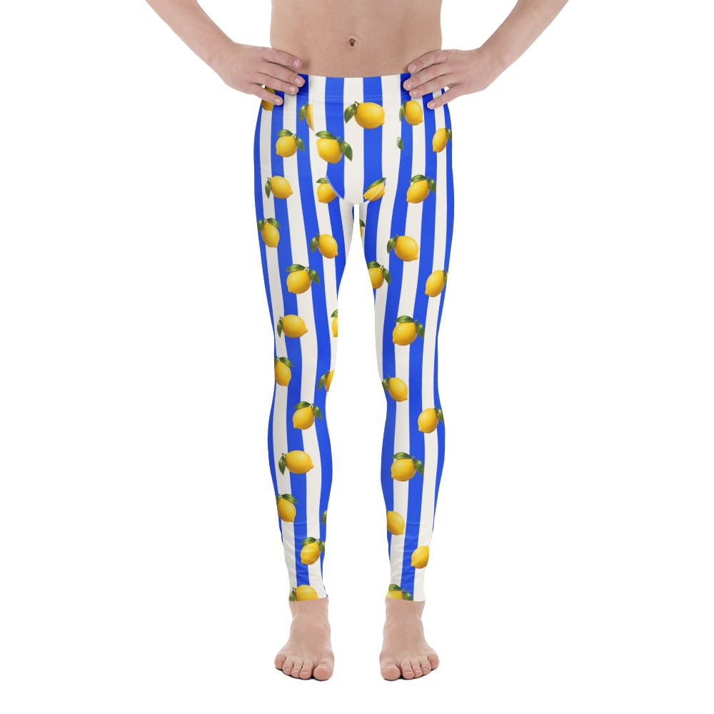 Amalfi Lemon Men's Leggings