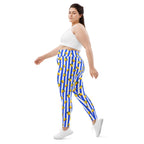 Amalfi Lemon Plus Size Leggings