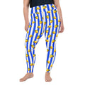 Amalfi Lemon Plus Size Leggings