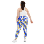 Amalfi Lemon Plus Size Leggings