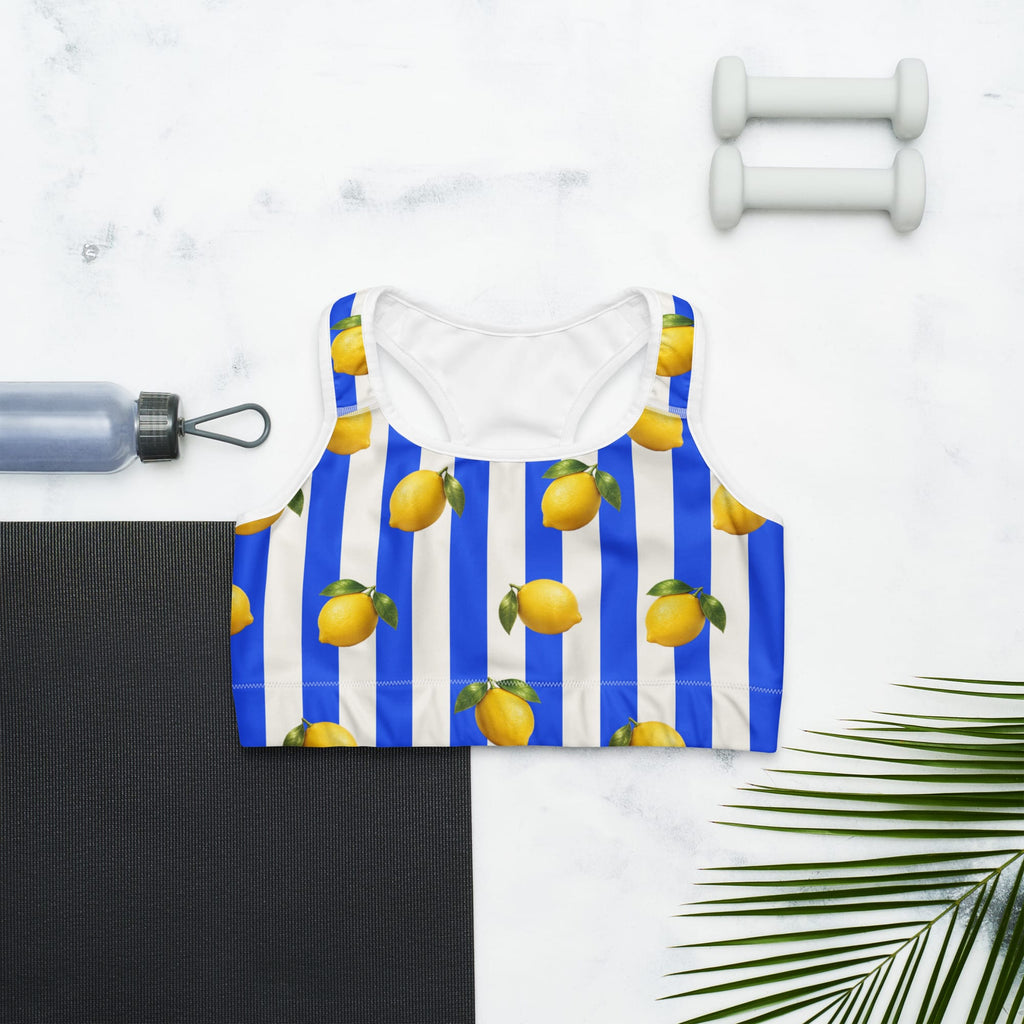 Amalfi Lemon Sports Bra