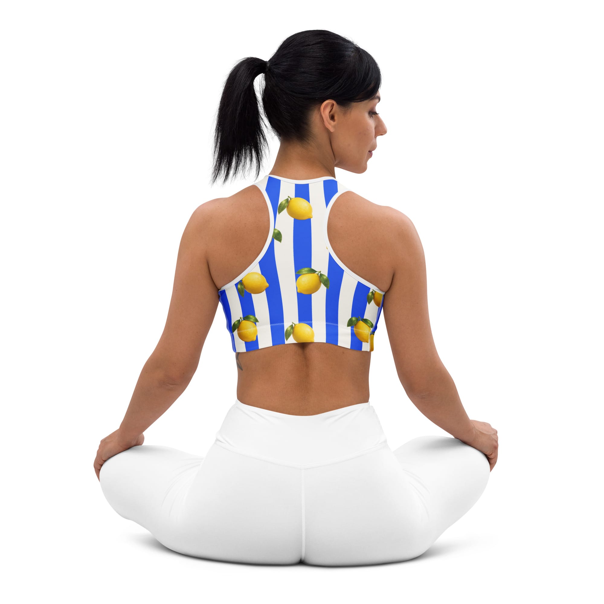 Amalfi Lemon Sports Bra