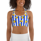 Amalfi Lemon Sports Bra