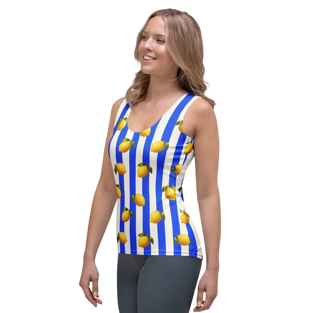 Amalfi Lemon Tank Top