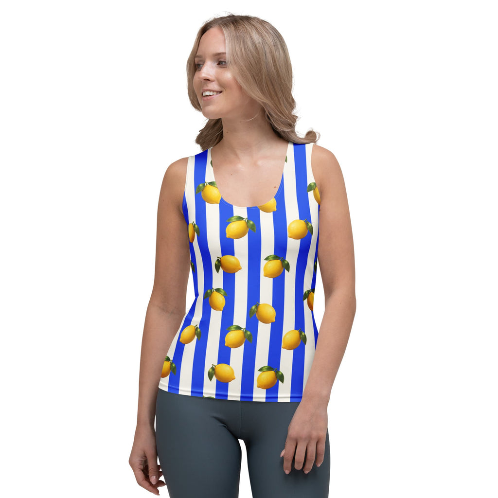 Amalfi Lemon Tank Top