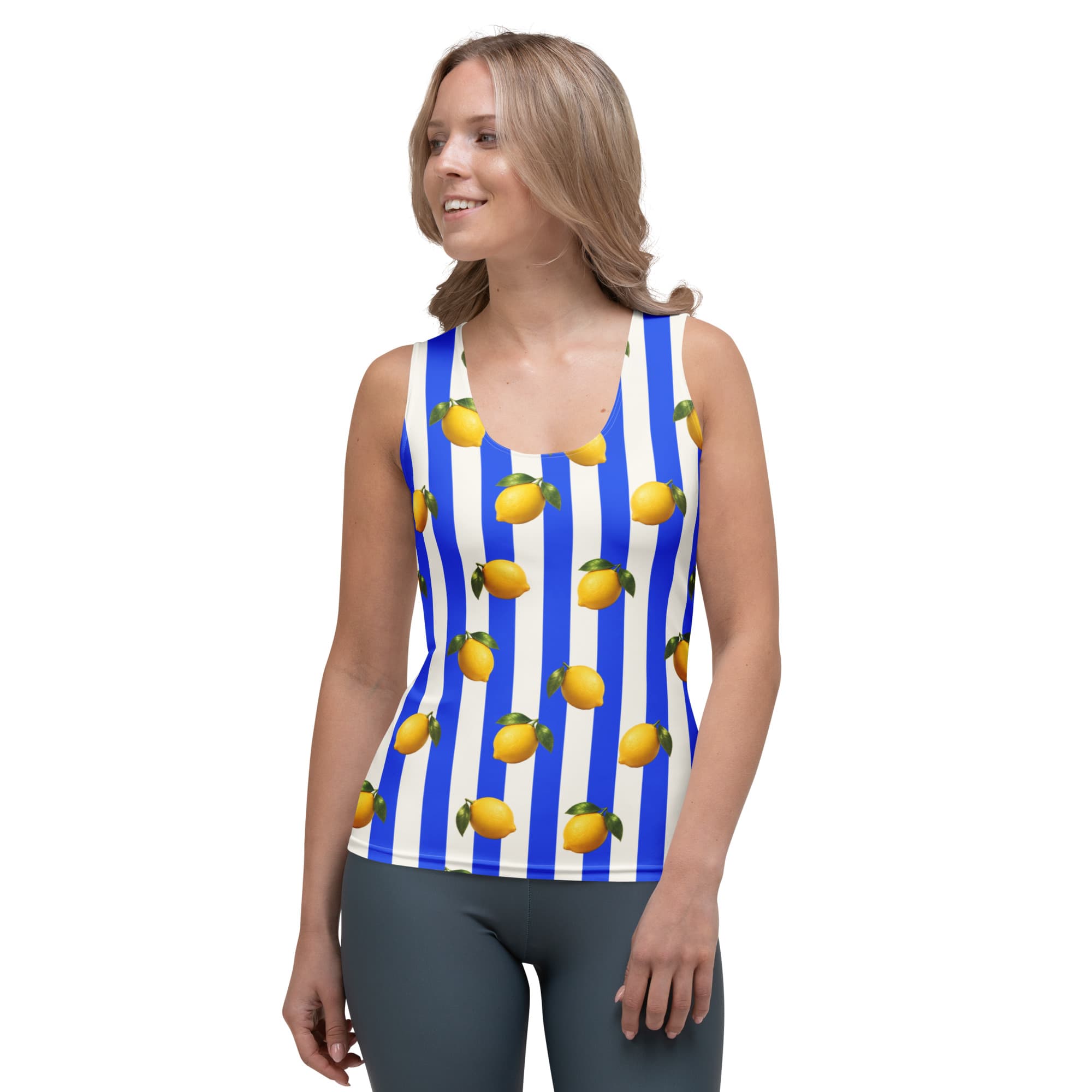Amalfi Lemon Tank Top