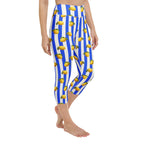 Amalfi Lemon Yoga Capris