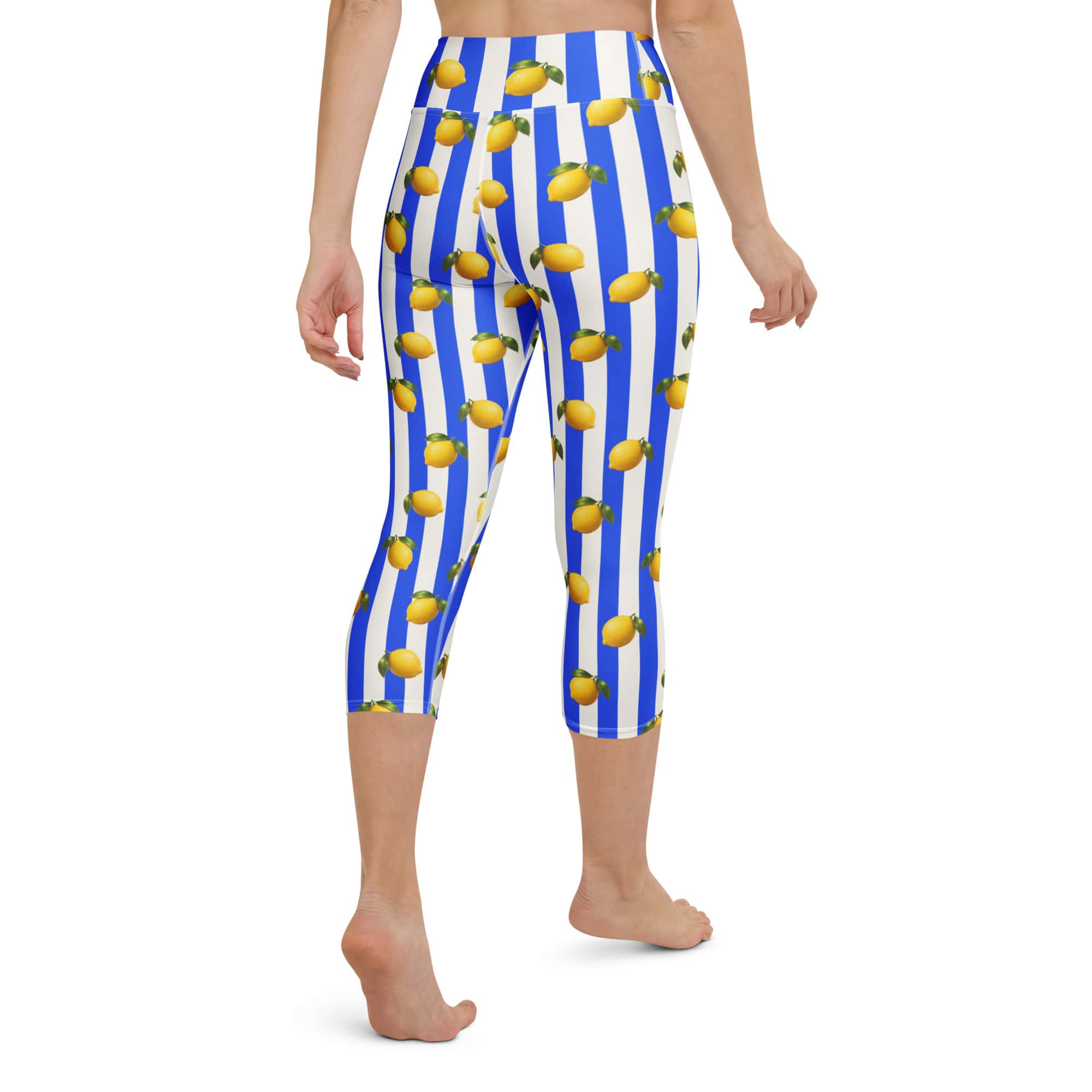 Amalfi Lemon Yoga Capris