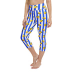 Amalfi Lemon Yoga Capris