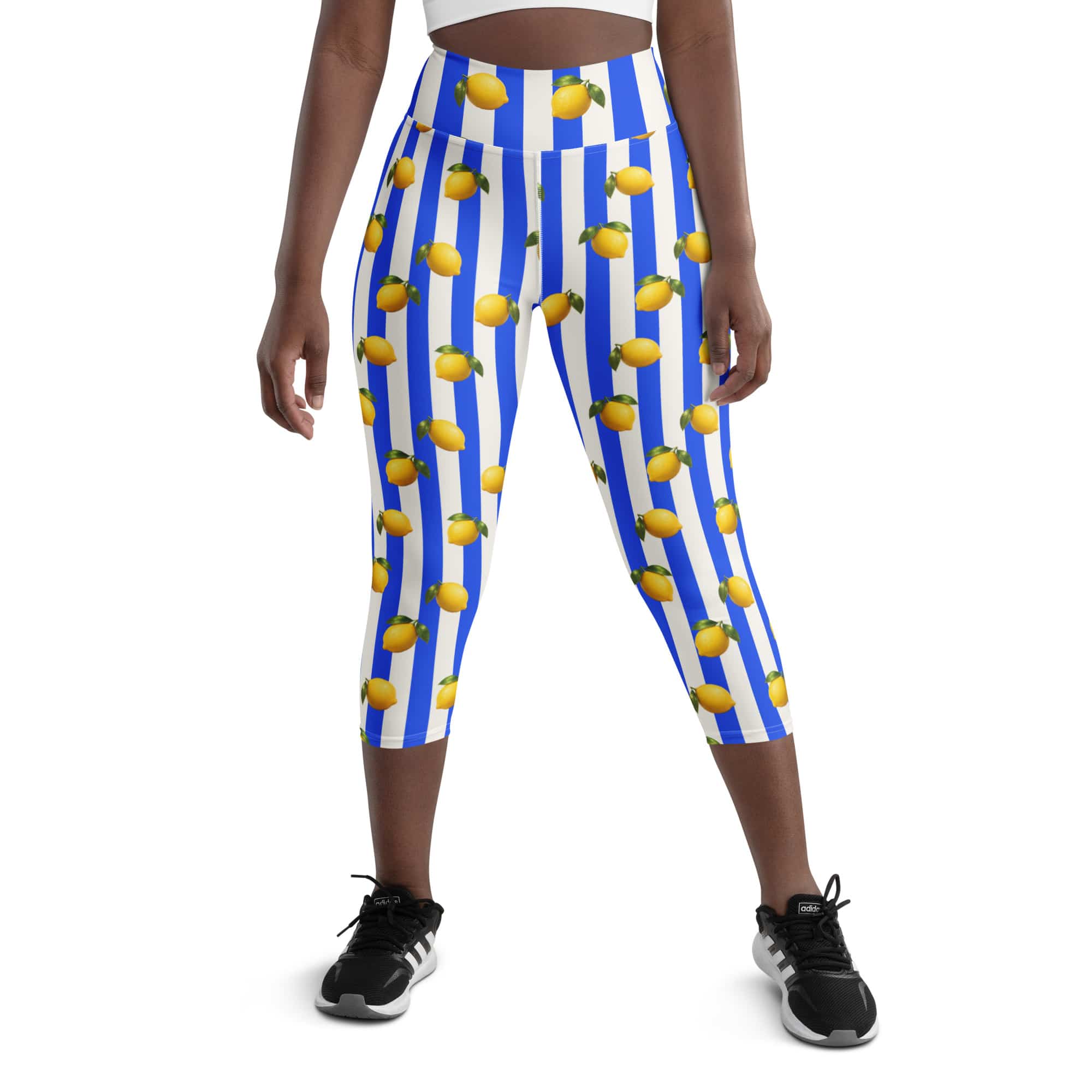 Amalfi Lemon Yoga Capris