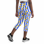 Amalfi Lemon Yoga Capris